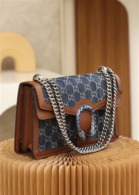 Gucci dionysus denim bag